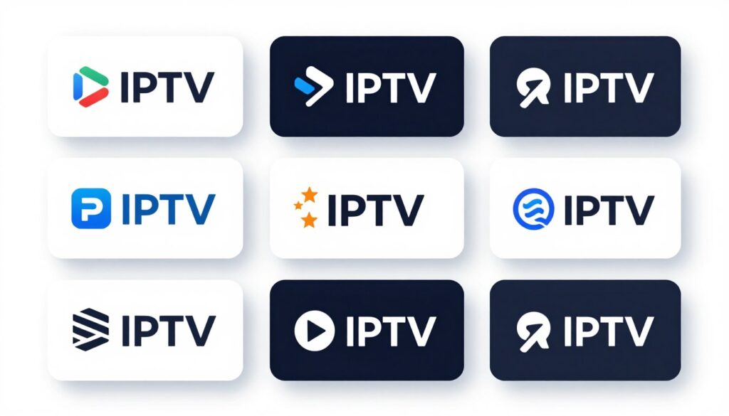 best iptv service providers logos and ratings comparison