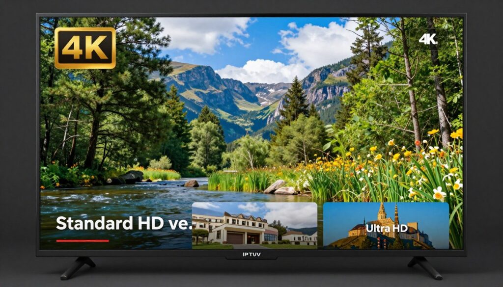 4k ultra hd iptv streaming quality comparison