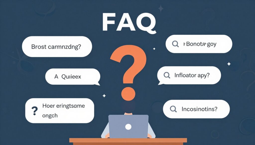 FAQ concept for IPTV services