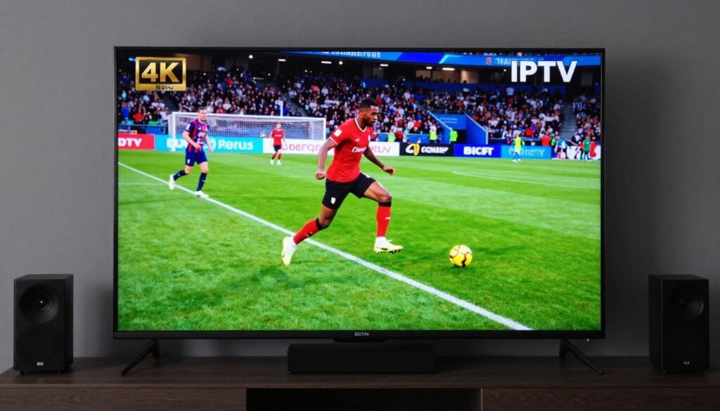 High quality 4K IPTV streaming demonstration