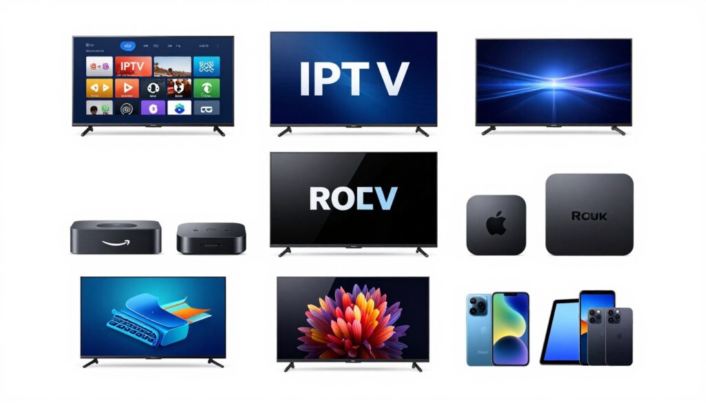 IPTV compatible devices and platforms