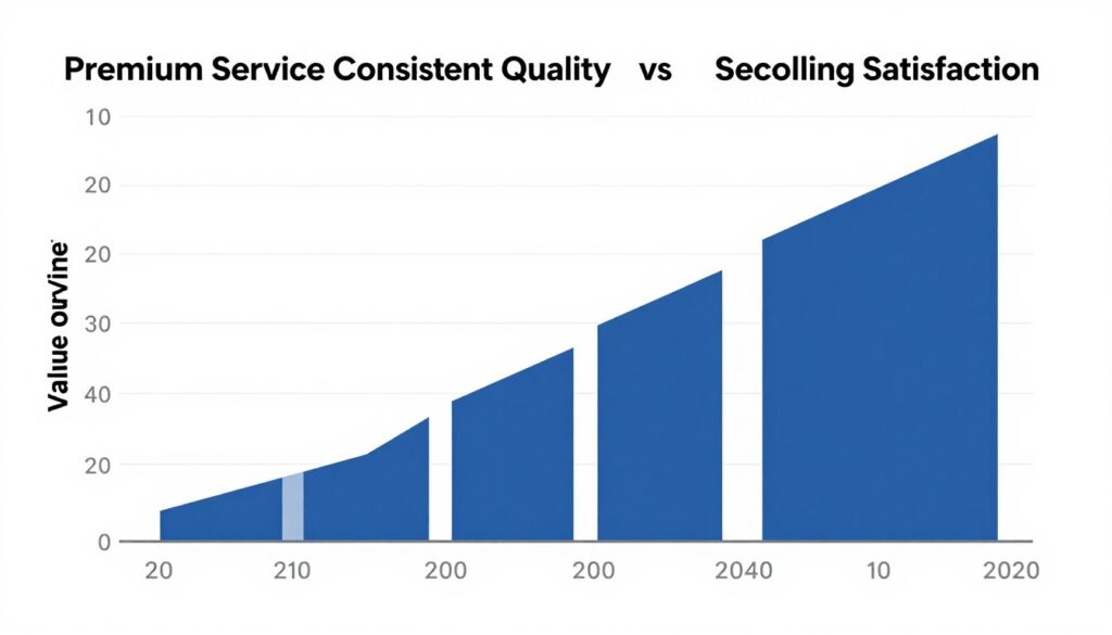 Long-term IPTV service value comparison