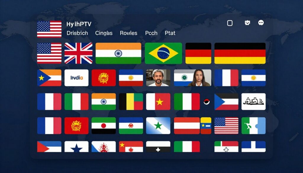 international iptv channels from multiple countries