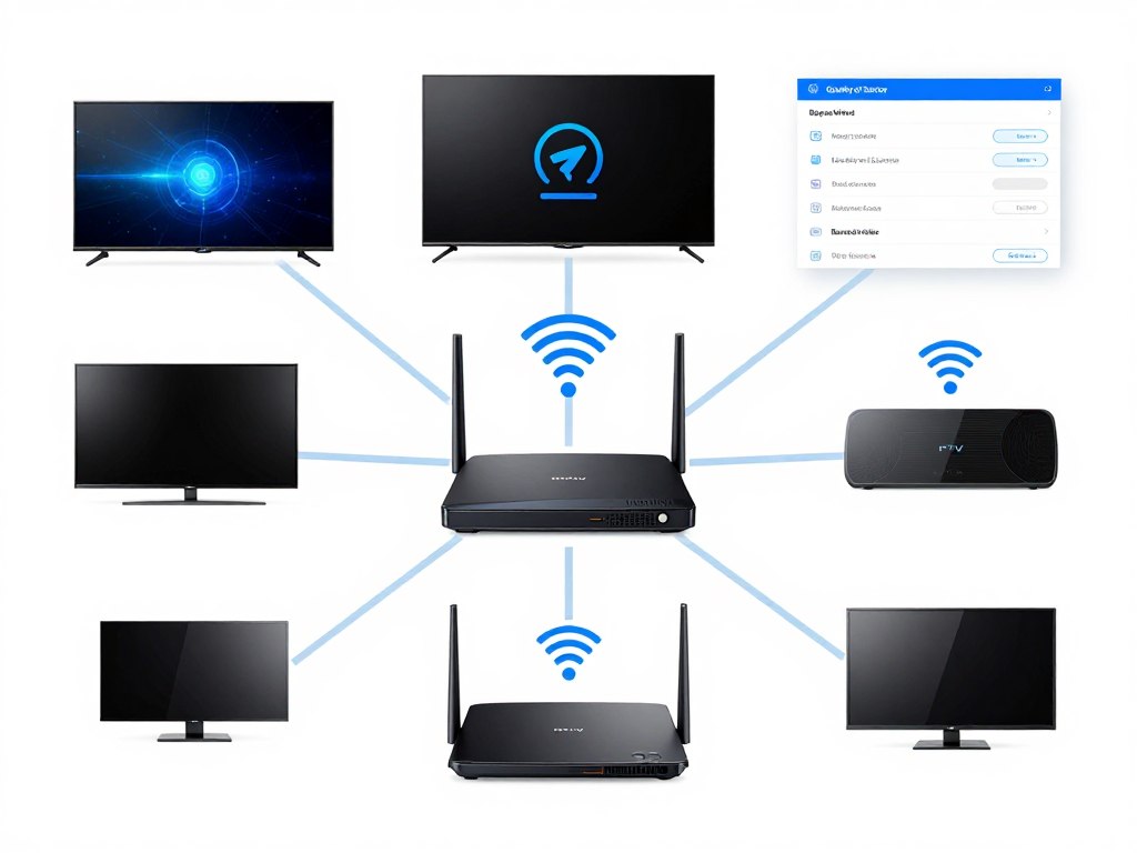 optimized home network setup for iptv streaming